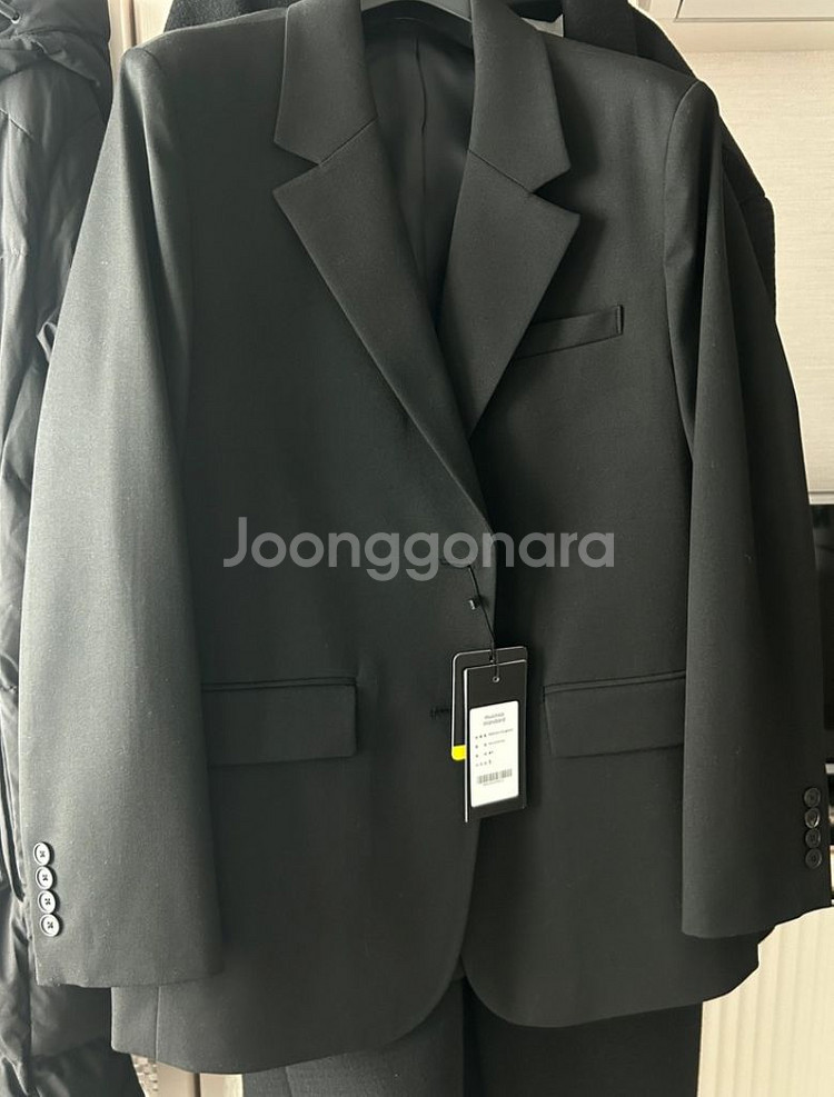 무신사 스탠다드 우먼즈 오버사이즈 블레이저--1