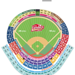 랜더스 vs 롯데 자이언츠 7.9(화) 3루 응원지정석