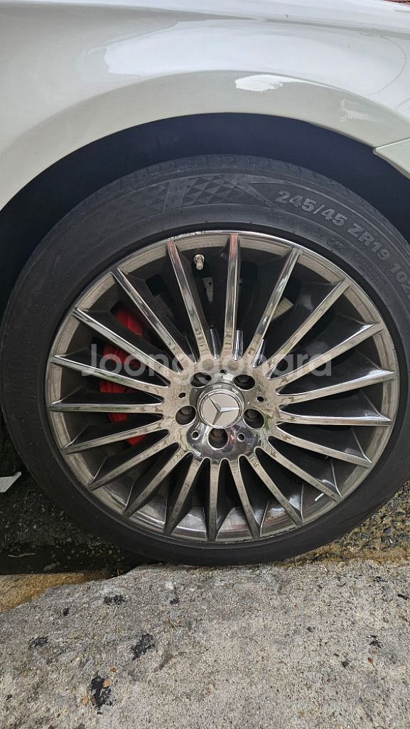벤츠s500 순정 크롬도금휠 19인치--0