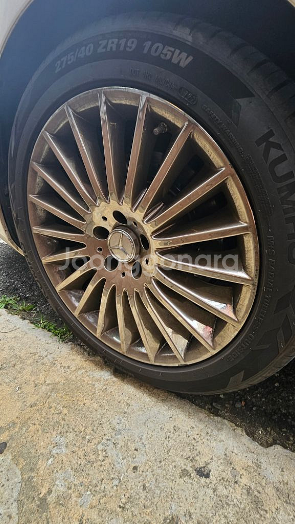 벤츠s500 순정 크롬도금휠 19인치--3