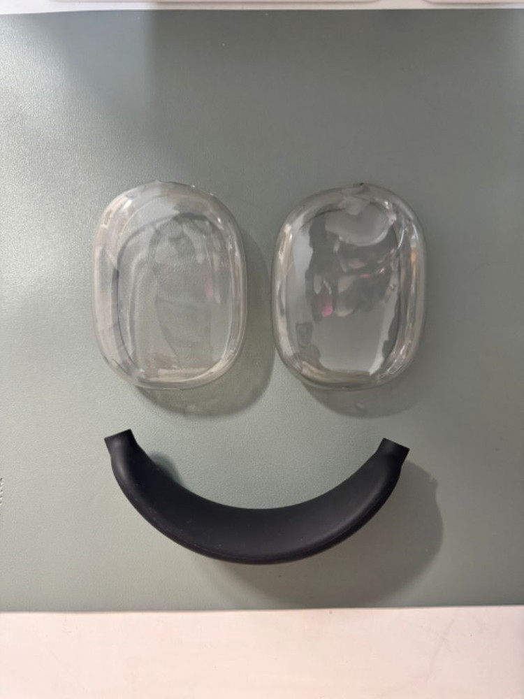 리퍼교체 미사용 애플 에어팟맥스 그레이 풀박--2