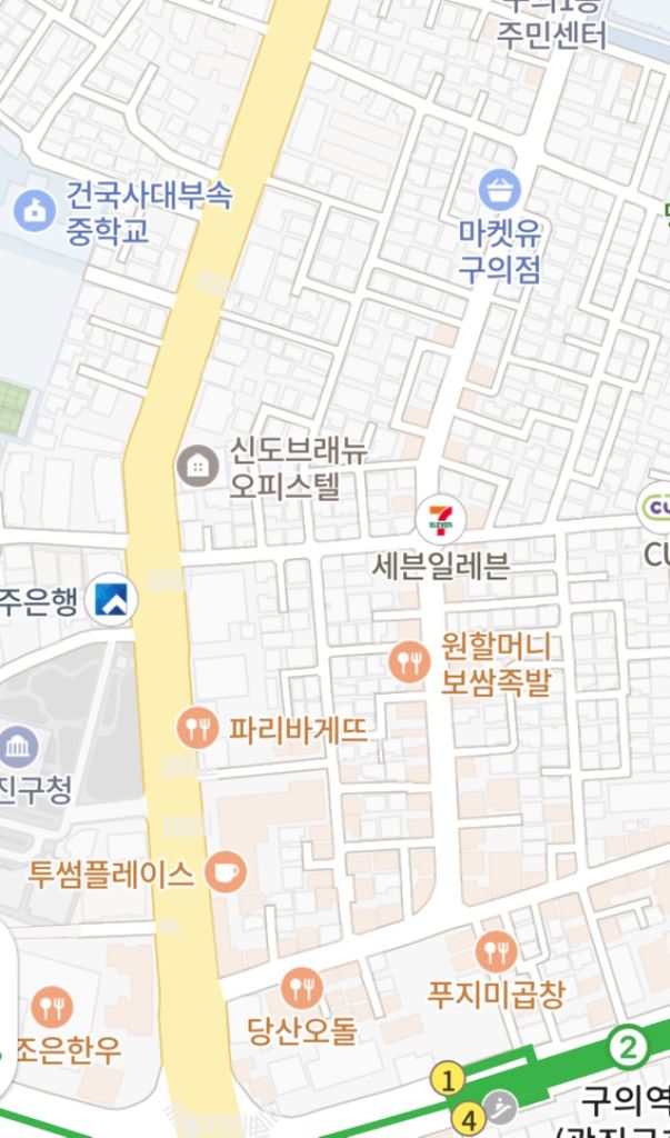 월주차 구의동 역세권 오피스텔 주차권 판매