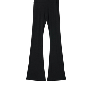 글로니 G CLASSIC RIB FLARE PANTS