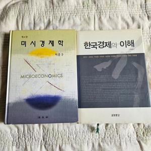 미시경제학 한국경제의이해