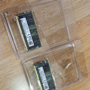 삼성 노트북용 램카드 32GB=16x2 DDR54800