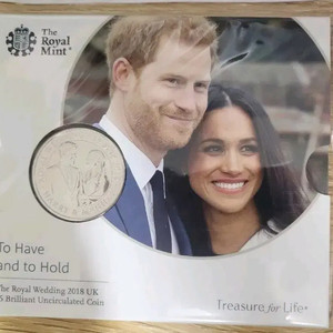 2018 영국 해리왕자 결혼 동화(구리)