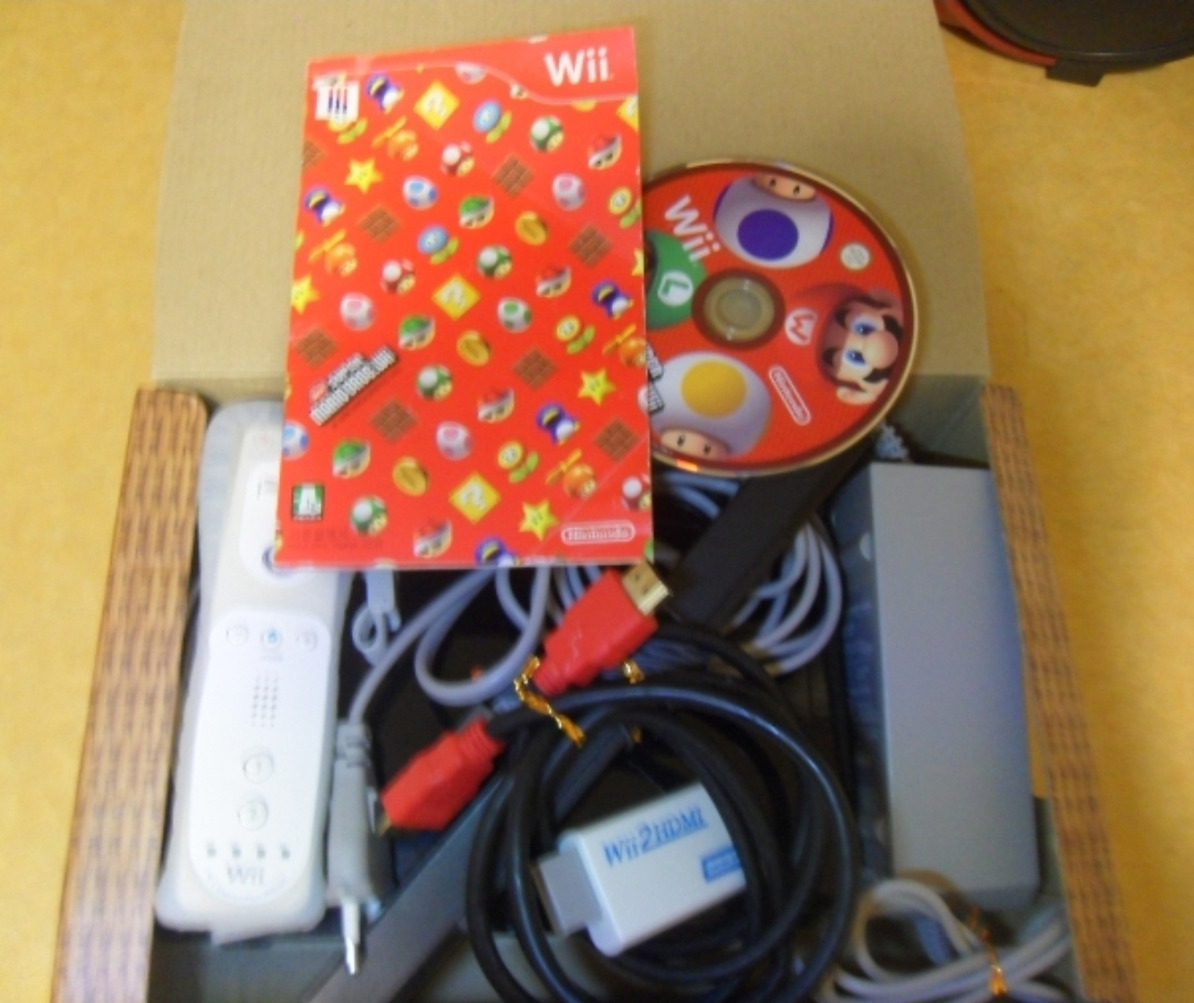실 작동 검증된 닌텐도위 Wii 1인 뉴 슈퍼마리오브라