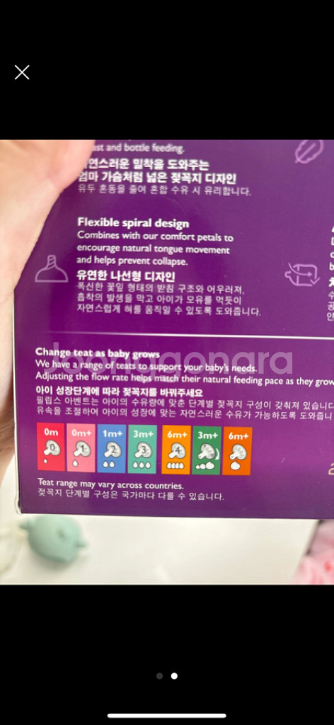 새제품아벤트 젖병 260ml--1