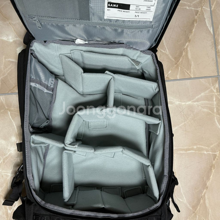 asus rog 백팩 16인치 수납--2