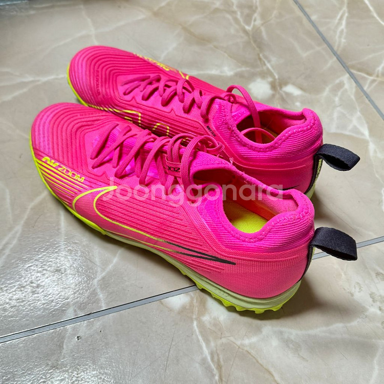 나이키 머큐리얼 에어줌 프로 풋살화 핑크--1