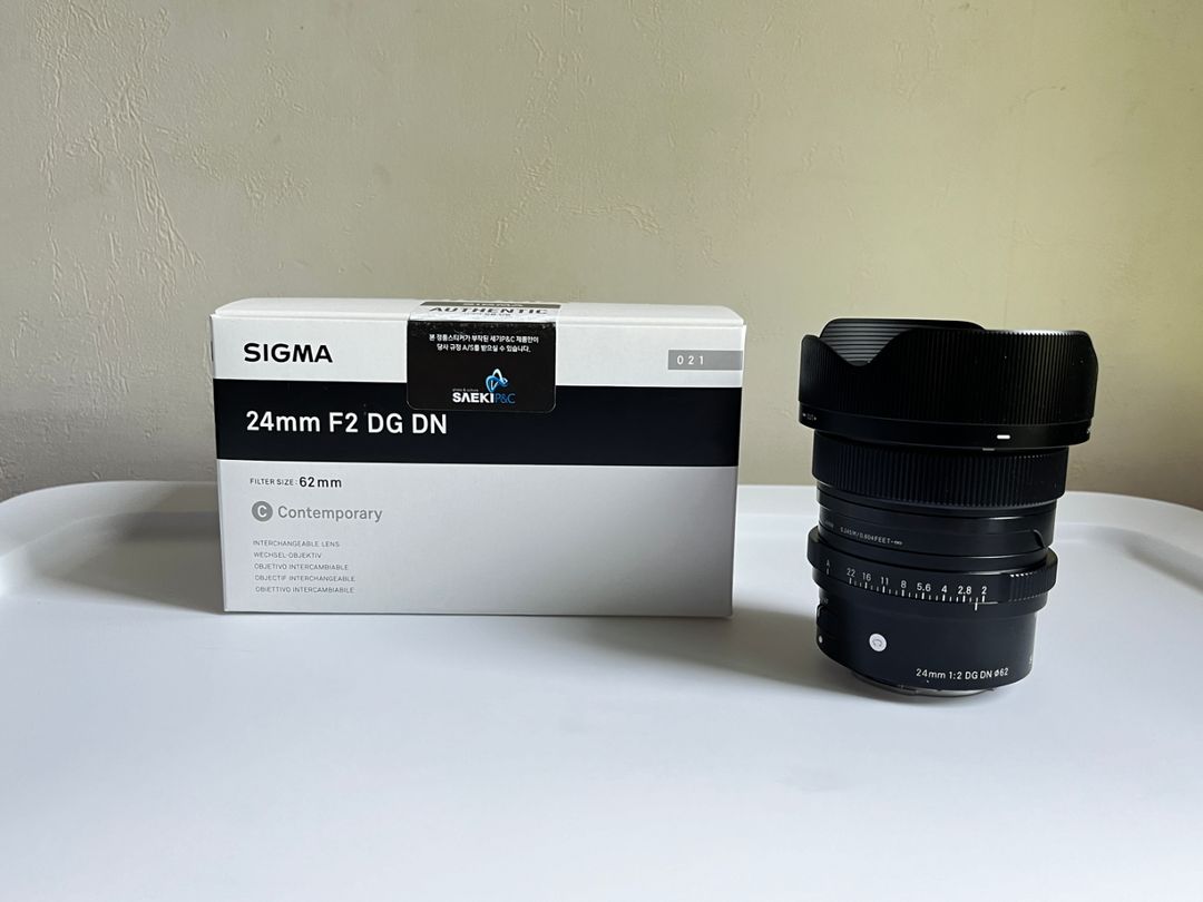 시그마 24mm F2 소니FE마운트