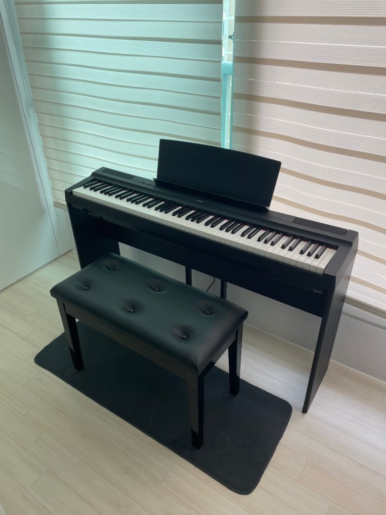 야마하 p-125 전자피아노/p125/피아노/풀구성