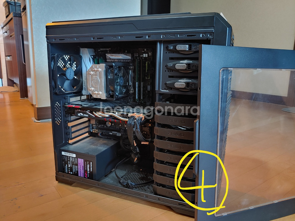PC데스크탑 4대 판매. 개별, 묶음판매 가능--6