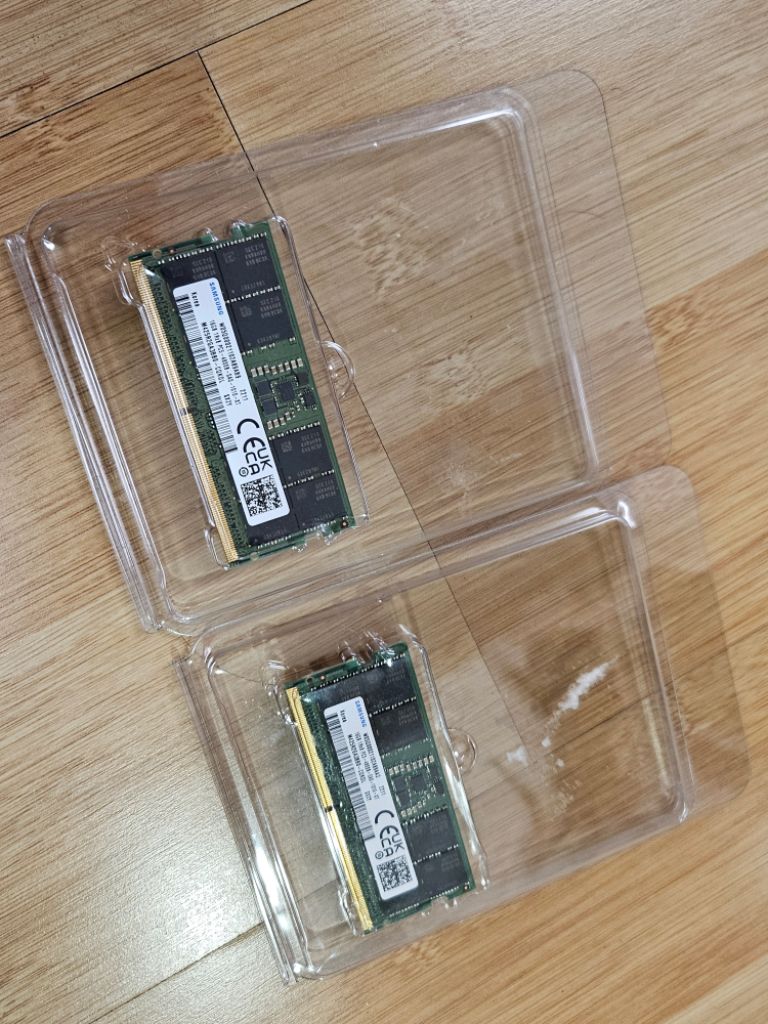 삼성 노트북 램카드 32GB=16x2 DDR5 4800