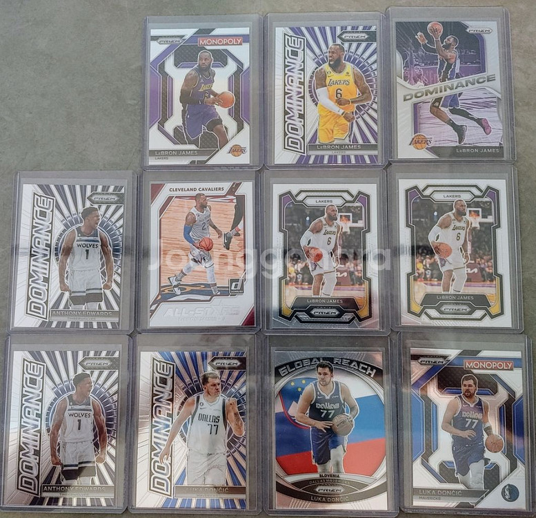 NBA 카드 Iverson 르브론 돈치치 요기치 등--1