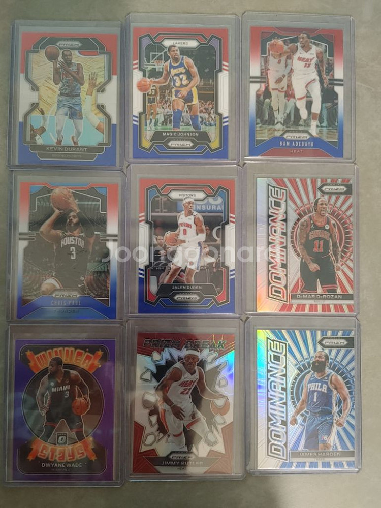 NBA 카드 Iverson 르브론 돈치치 요기치 등--2