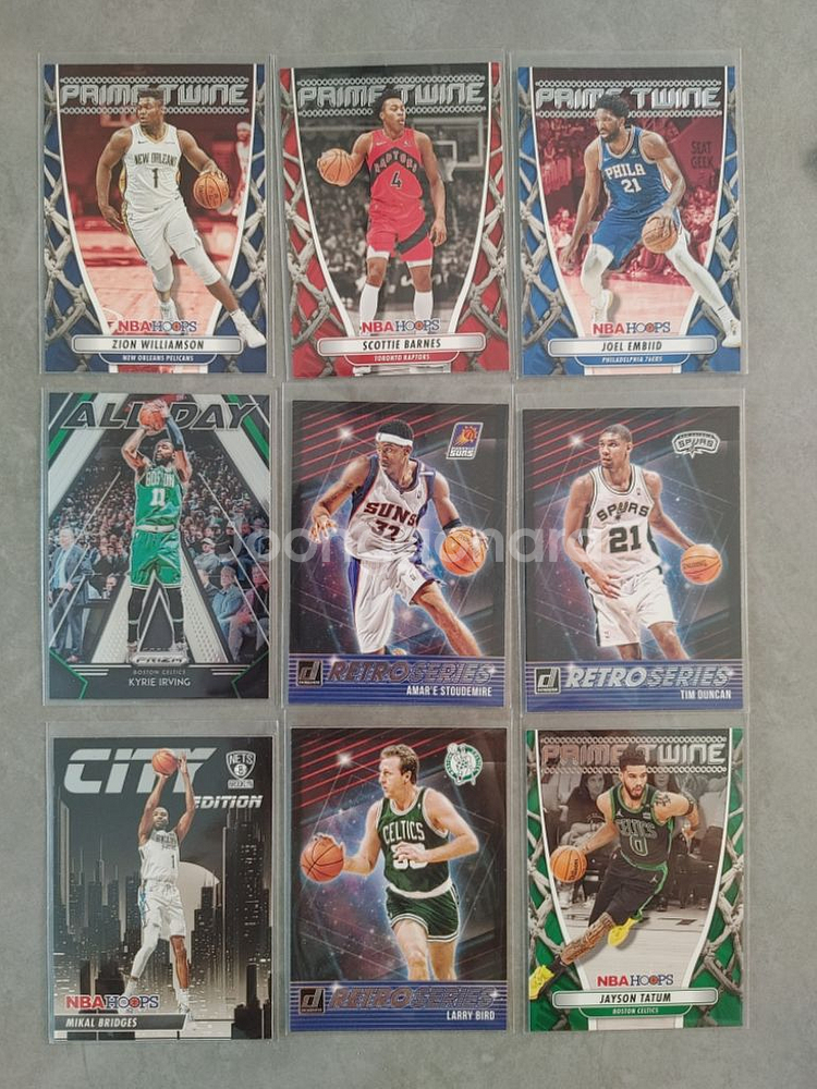 NBA 카드 Iverson 르브론 돈치치 요기치 등--8