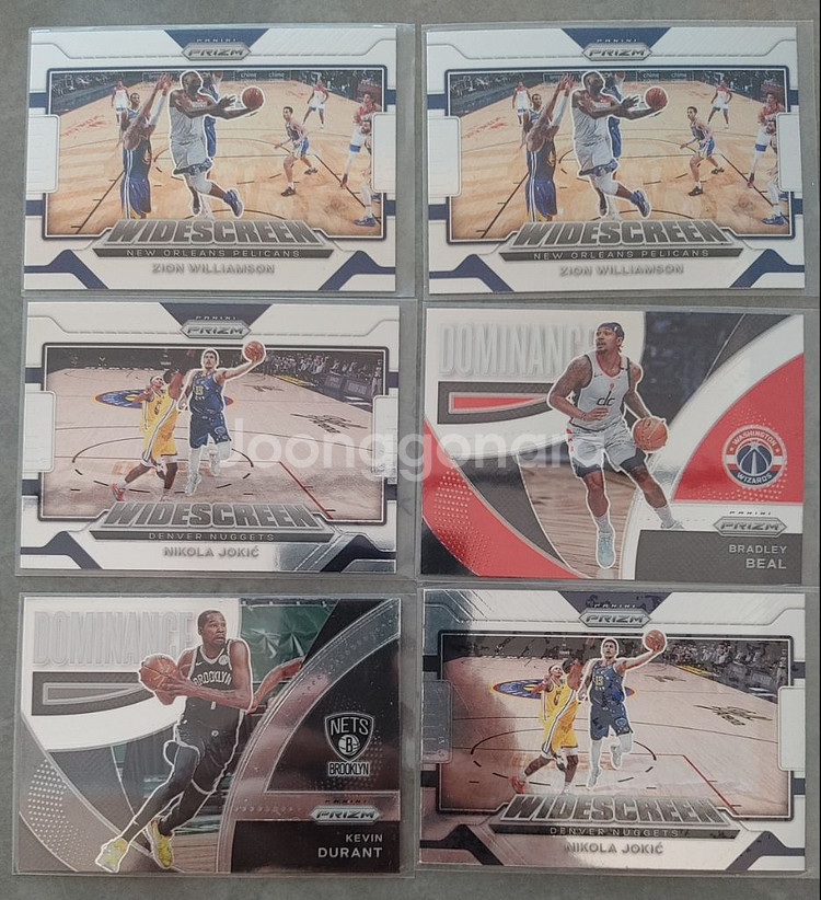 NBA 카드 Iverson 르브론 돈치치 요기치 등--9