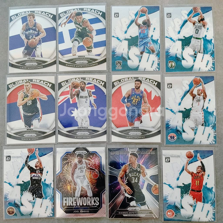 NBA 카드 Iverson 르브론 돈치치 요기치 등--7