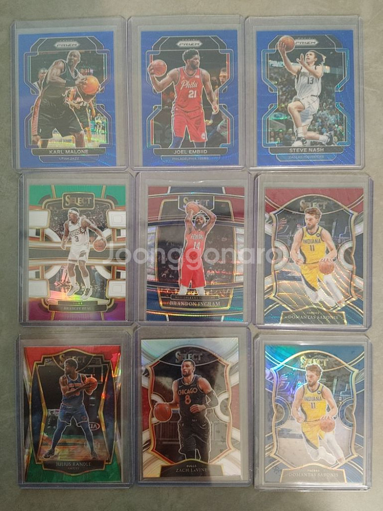 NBA 카드 Iverson 르브론 돈치치 요기치 등--4