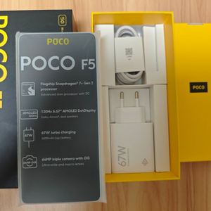 S급 포코 POCO F5 12기가 256 화이트(무료배