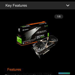 AORUS GTX 1080 Ti Xtreme