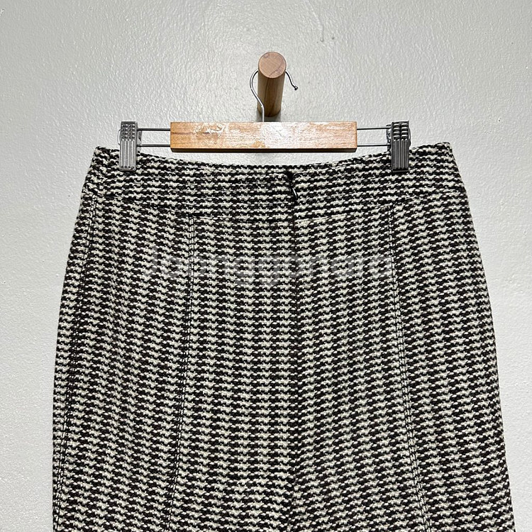 엠포리오 아르마니 트위드 울 스커트--4