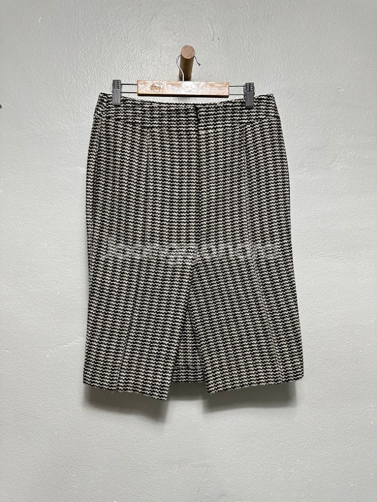 엠포리오 아르마니 트위드 울 스커트--3