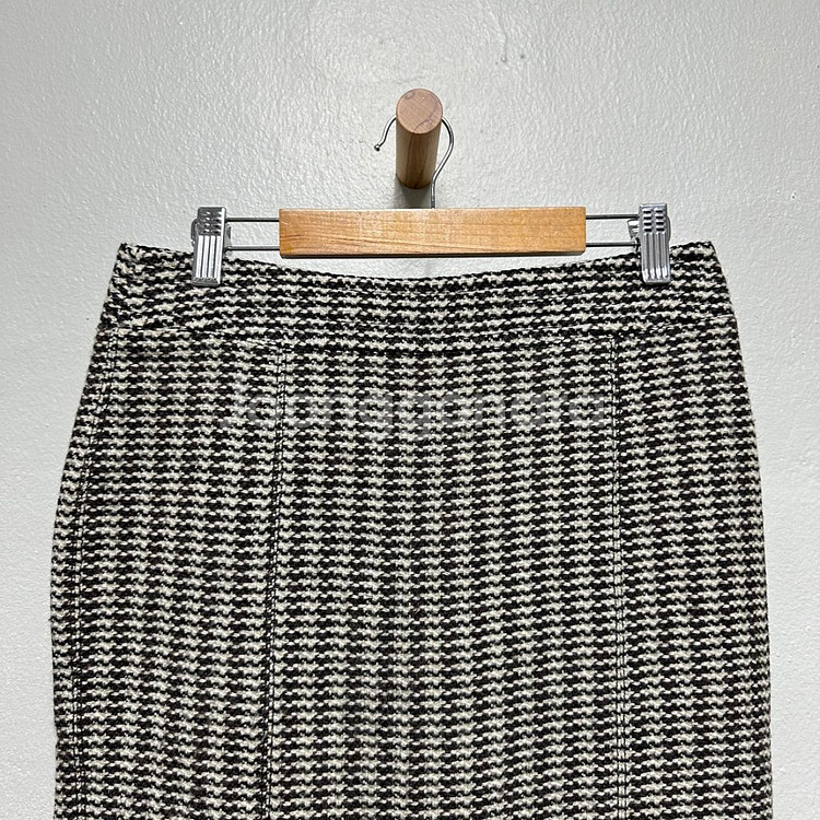 엠포리오 아르마니 트위드 울 스커트--1