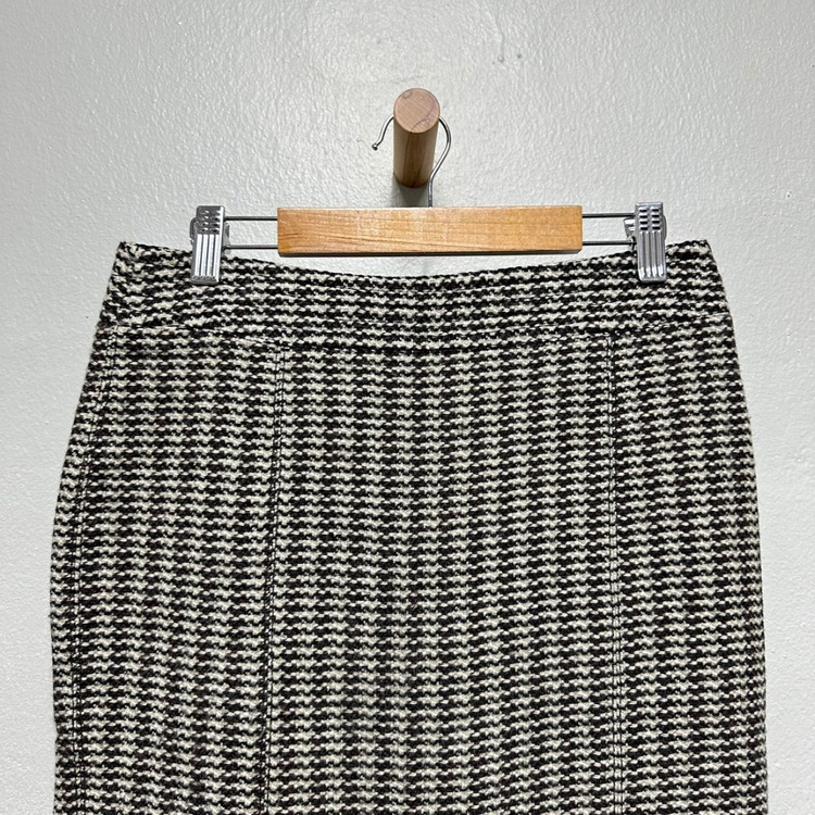 엠포리오 아르마니 트위드 울 스커트--1