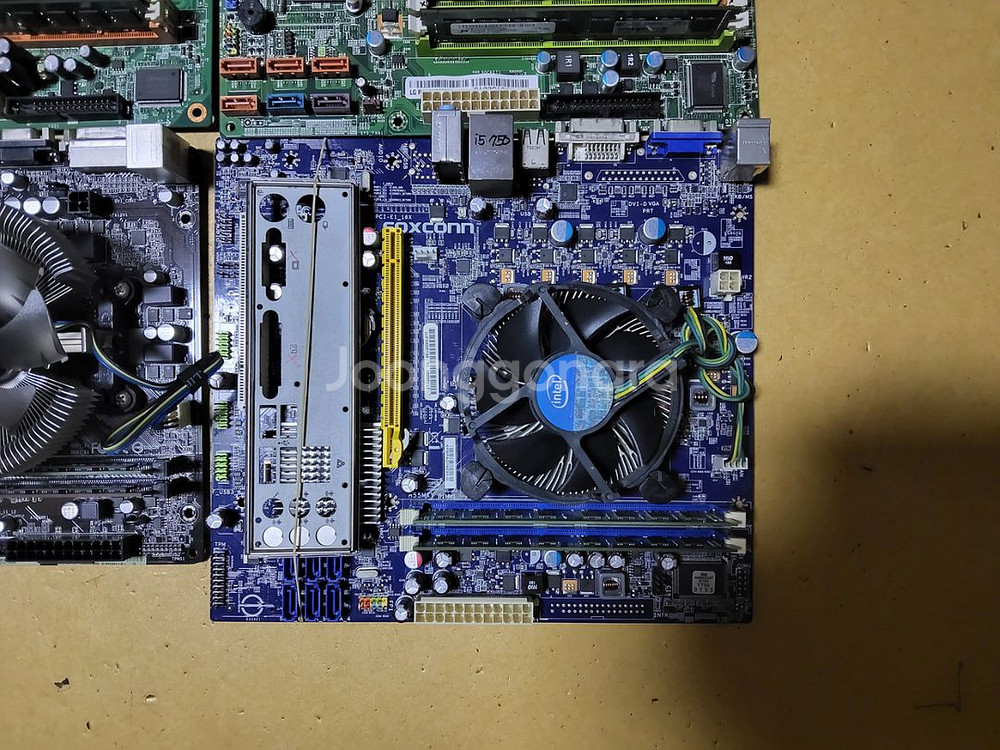 컴퓨터 메인보드+CPU+램 4개 일괄판매 (앰프 모니터--4
