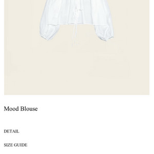 온트 무드 블라우스 ownt mood blouse