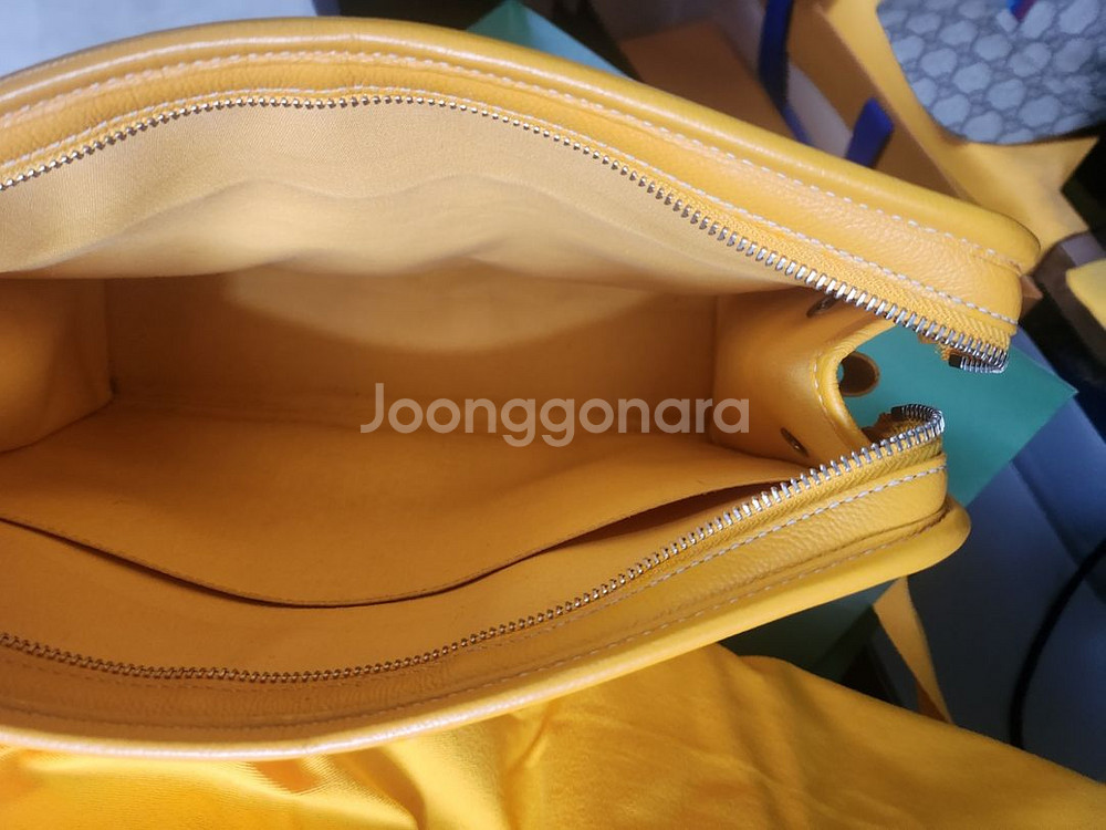 고야드 쥬방스 토일렛 백 (키링포함)--1