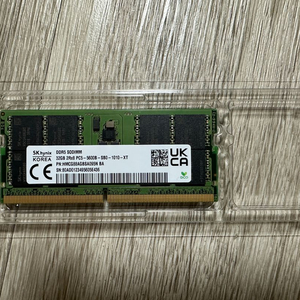 노트북용 sk hynix ddr5-5600 32gb