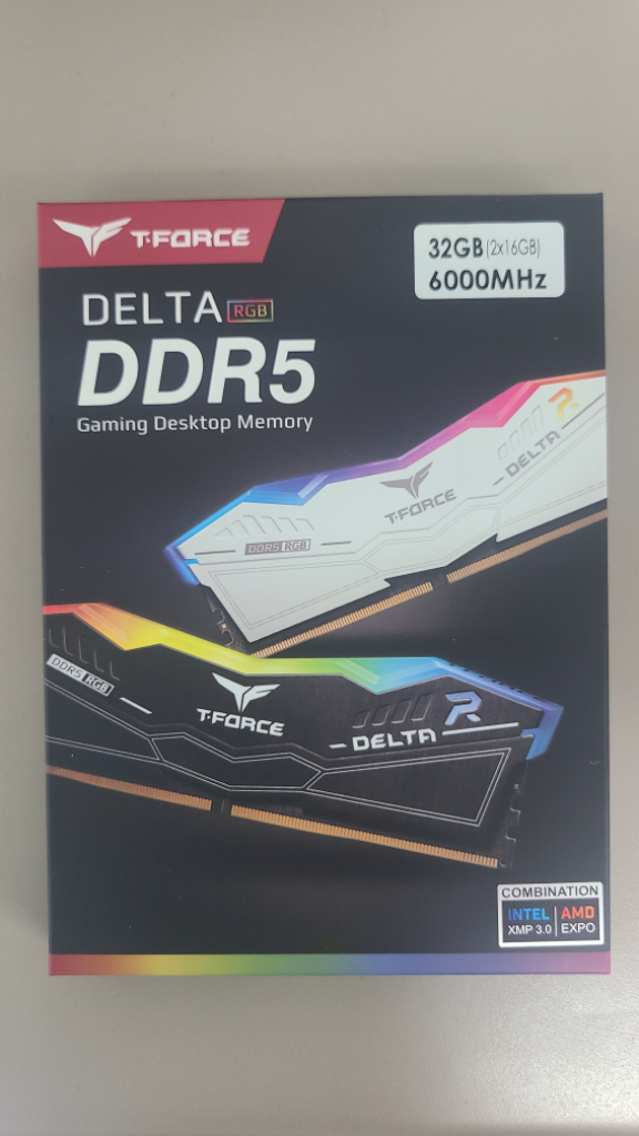 팀그룹 DDR5 6000 32G(16*2)rgb 화이트
