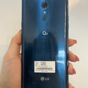 LG Q8(2018) 64GB 블루/무잔상