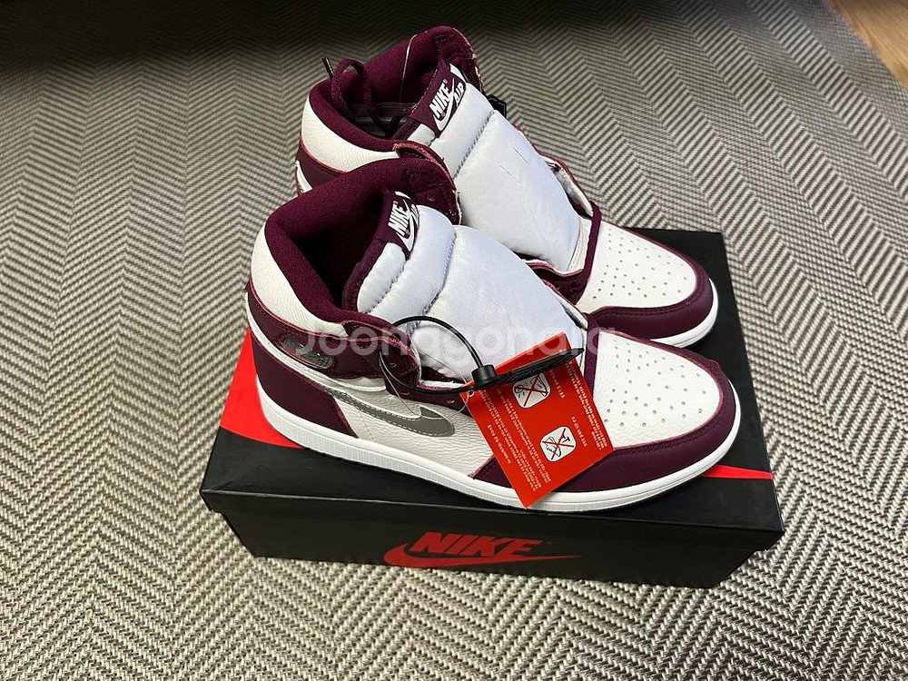 조던 1 레트로 하이 OG 보르도 255--2
