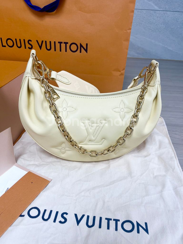 루이비통 오버더문 백 가방 풀박스--2