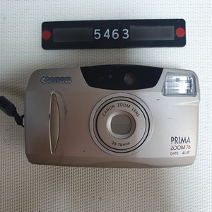 캐논 프리마 줌 76 데이터백 필름카메라