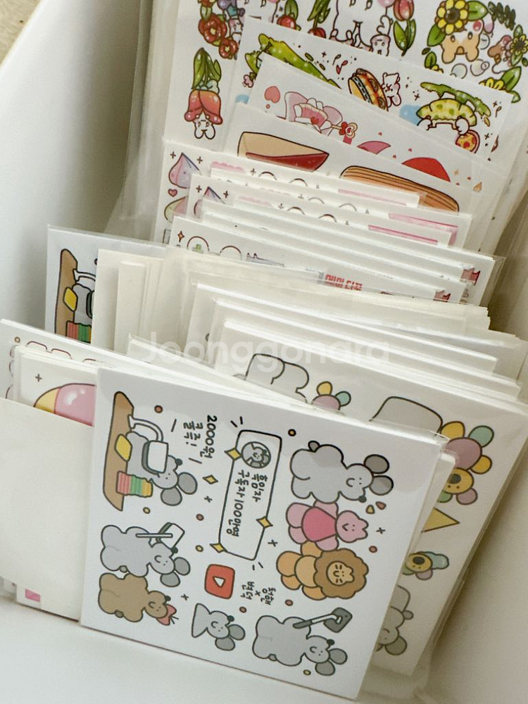 포용계 다꾸 일괄처분 도무송 떡메 랩핑지 인스 스티커--8