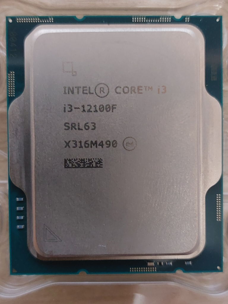 [CPU] 인텔 intel 12세대 i3-12100F
