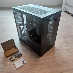 Phanteks PC케이스+라이저+3팬*2