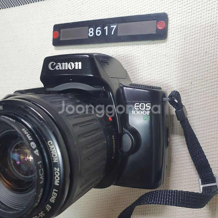 캐논 EOS 1000F N 필름카메라 35~80mm 줌--1
