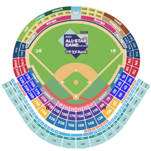 2024 KBO 올스타전 1루 2연석 구매합니다