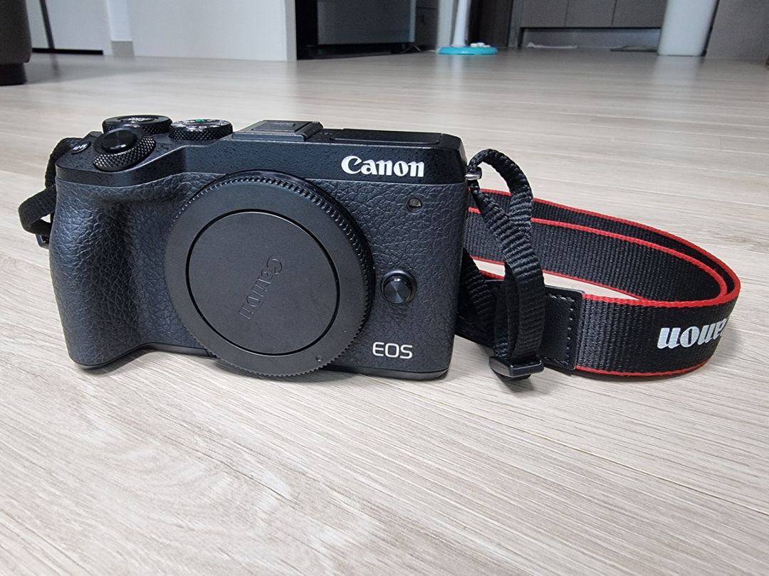 캐논 eos m6mark2 카메라 및 렌즈