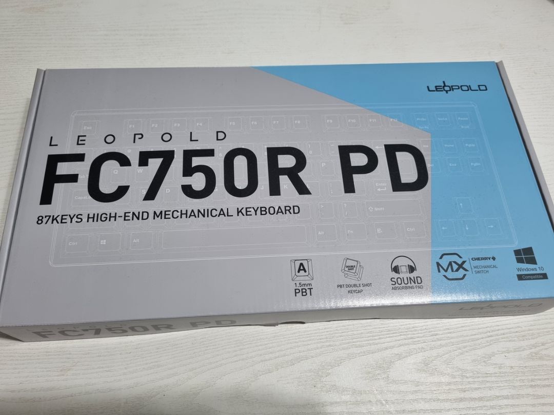 레오폴드 fc750r pd 한글