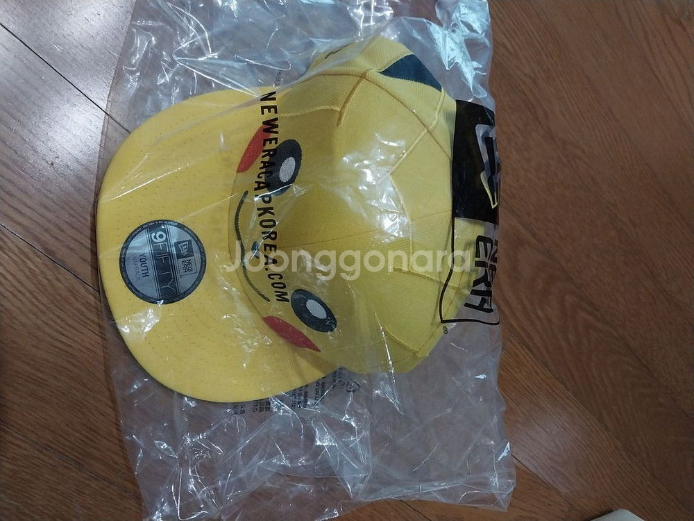 반값택포미착용뉴에라 포켓몬 피카츄 키즈 스냅백 옐로--6