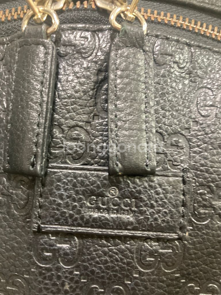 구찌 가죽 백팩 가방--1