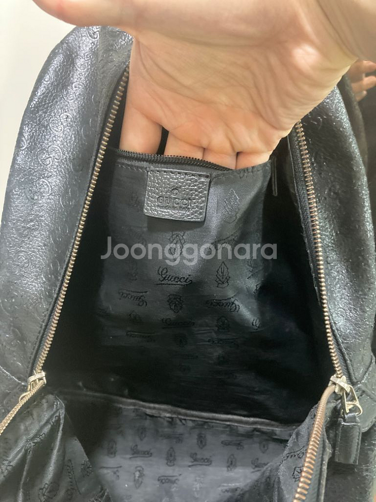 구찌 가죽 백팩 가방--5