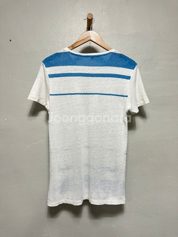 띠어리 린넨 100% 티셔츠--4